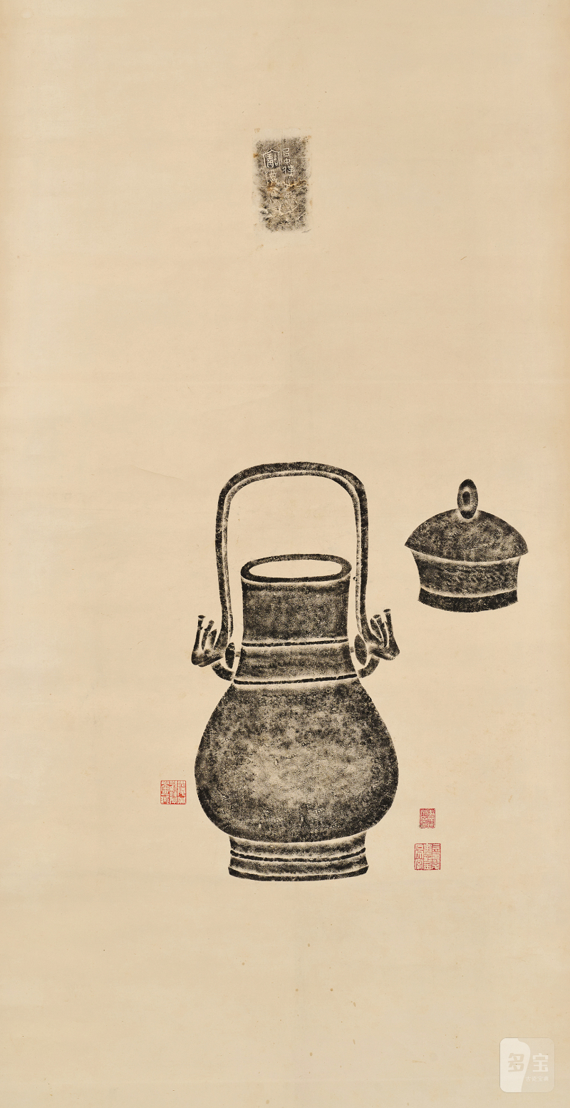青铜器拓本轴